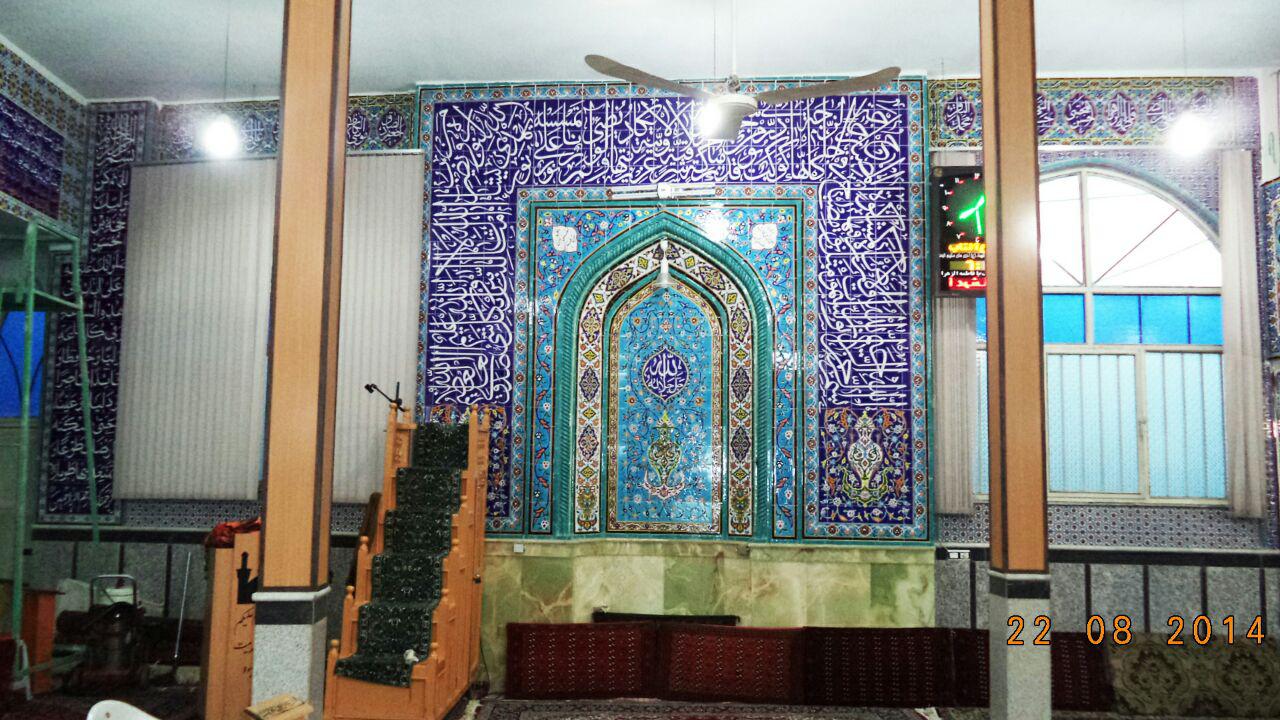 کاشی سازی نقش