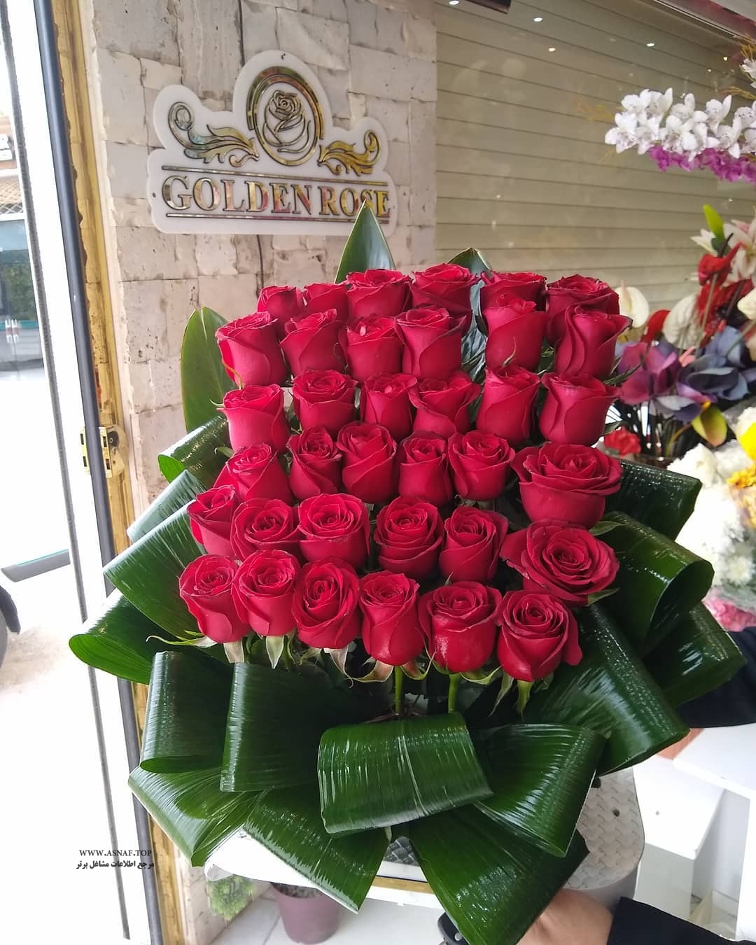 گلفروشی رز طلایی