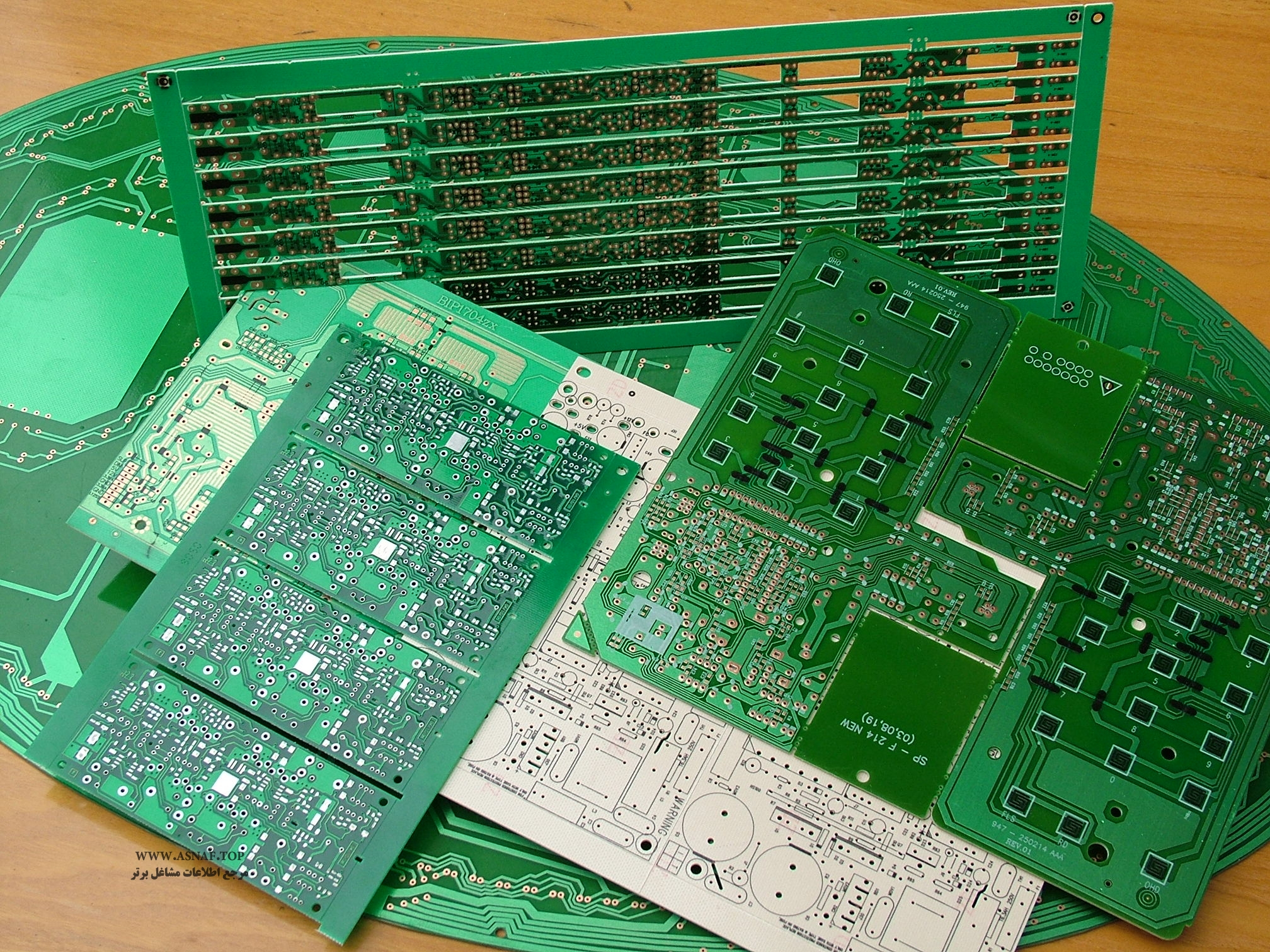 تصویر-تولید انواع مدارهای الکترونیک و برد مدارچاپی PCB