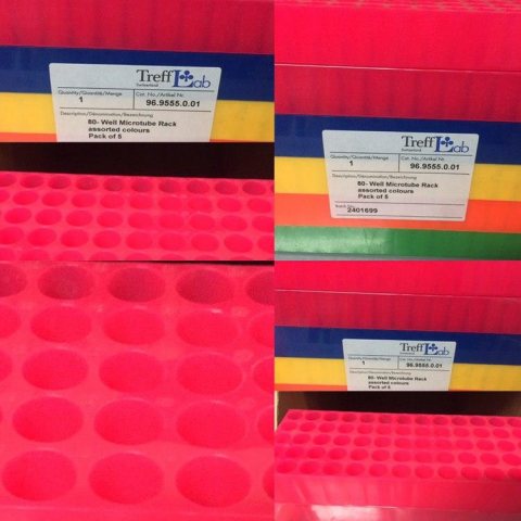 رک میکروتیوپ 80 خانه 1/5 و 2 سی سی 